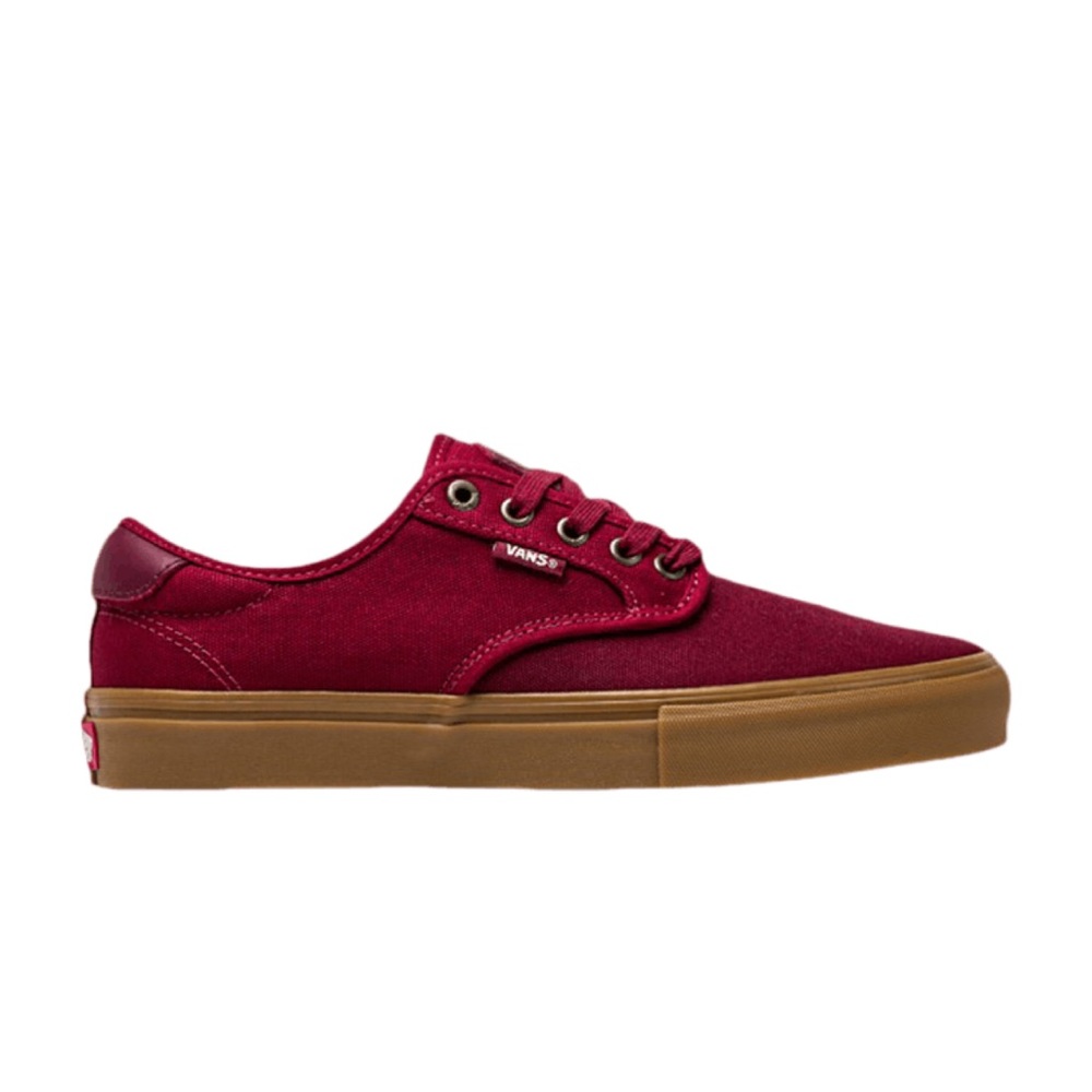 Vans Chima Ferguson Pro ‘Port Royale Gum’ Burgundy slightly used 9/10